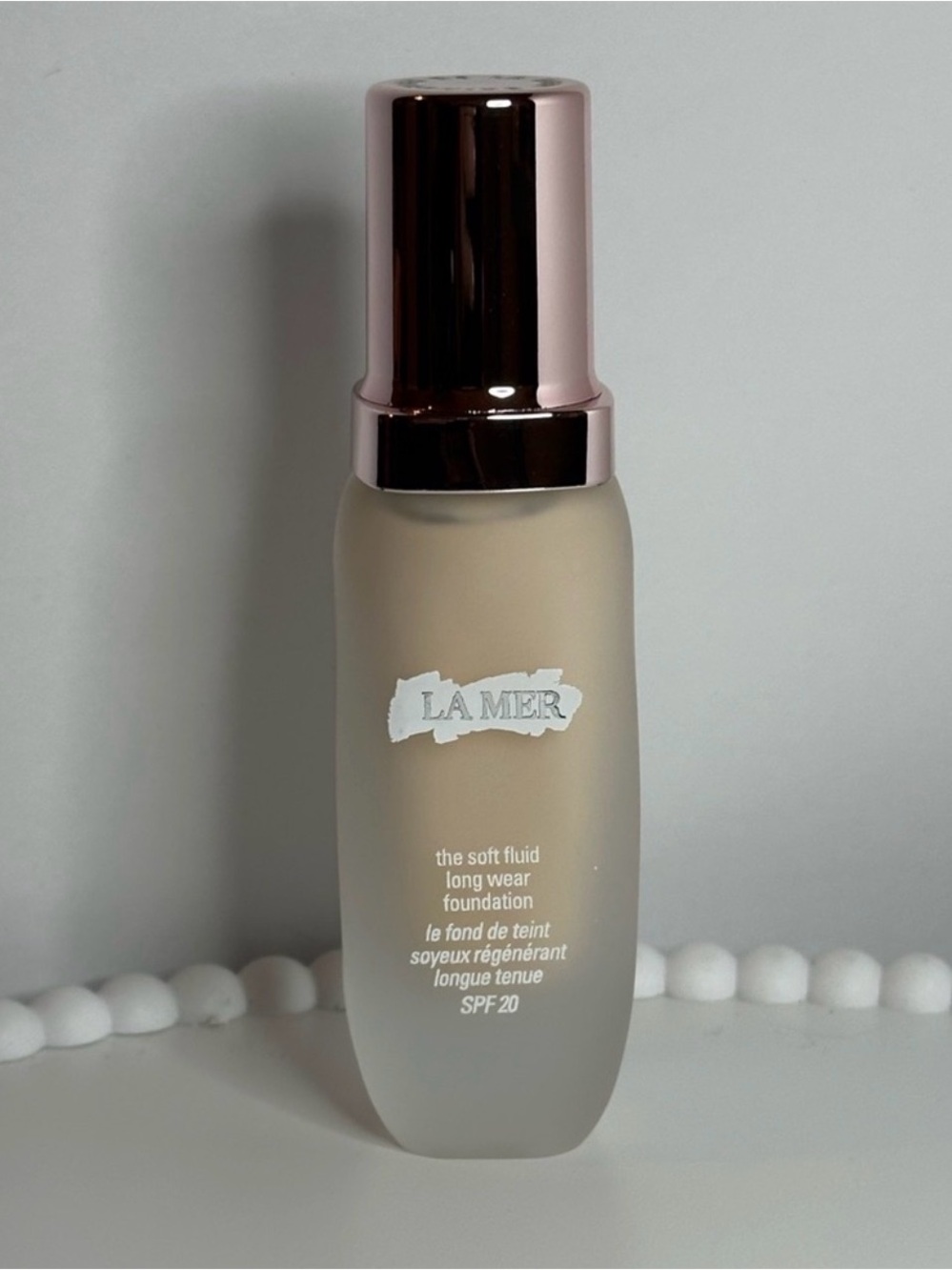 La Mer The Soft Fluid Long Wear Foundation 1oz SPF 20 IVORY 02, NEW-NO BOX